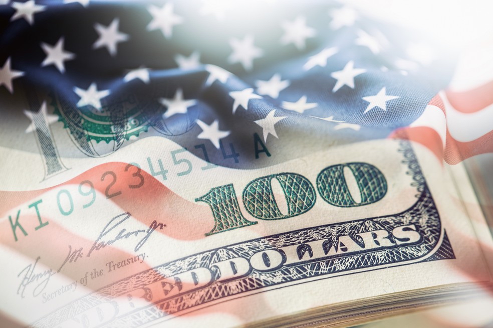 Dólar economia Estados Unidos — Foto: Getty Images