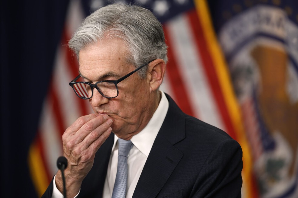 Jerome Powell, presidente do Fed — Foto: GettyImages
