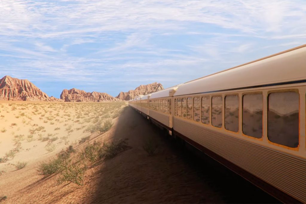 Arábia Saudita terá o 1º trem de luxo do Oriente Médio