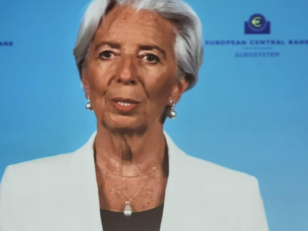 Christine Lagarde, Presidente do European Central Bank  — Foto: Ana Paula Paiva / Valor